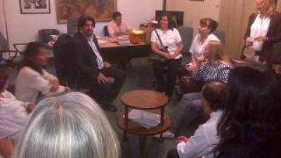 Educaci�n Especial visit� al Ministro