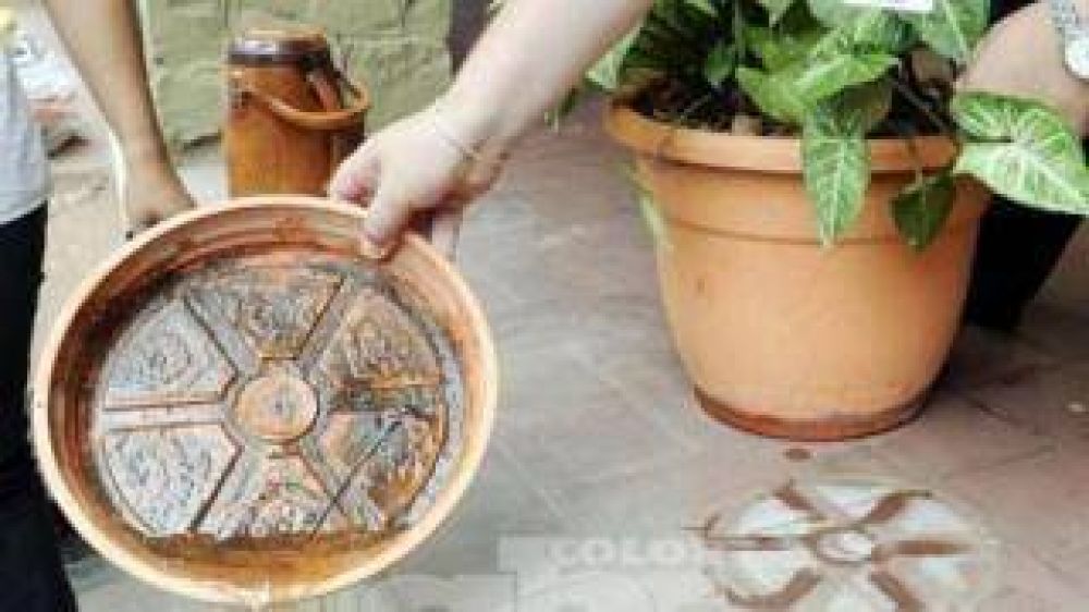 Trabajos de prevenci�n contra el dengue en el centro de la ciudad