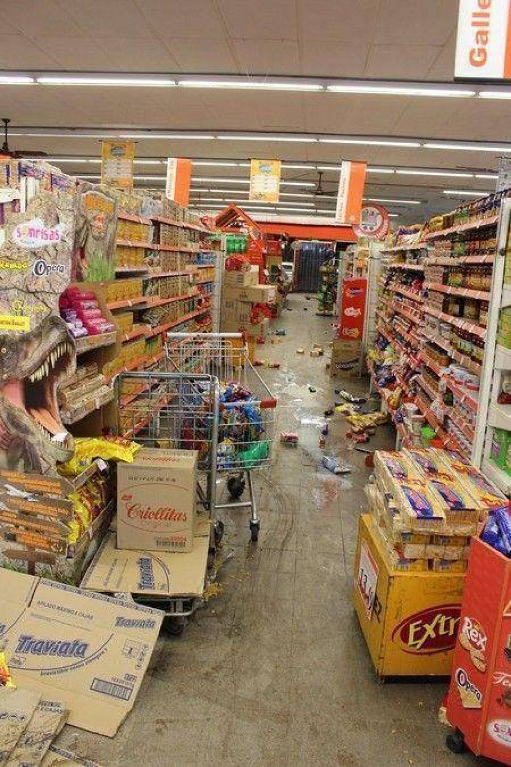 Tierra de miedo y descontrol