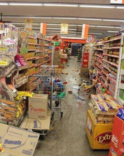 Tierra de miedo y descontrol