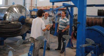 Ferr�n visit� industrias en Realic�