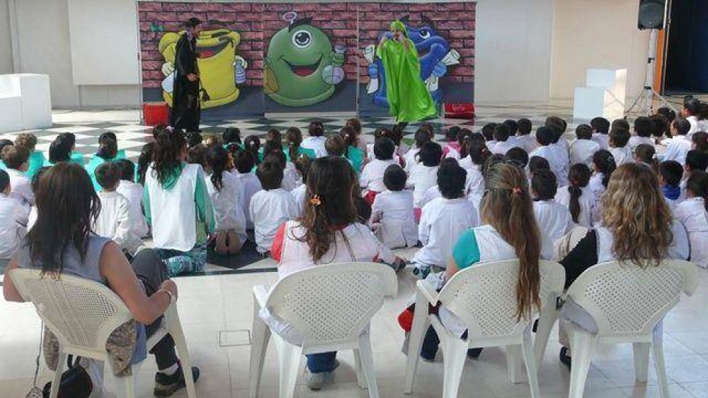 Teatro en el Mulazzi para crear conciencia ambiental