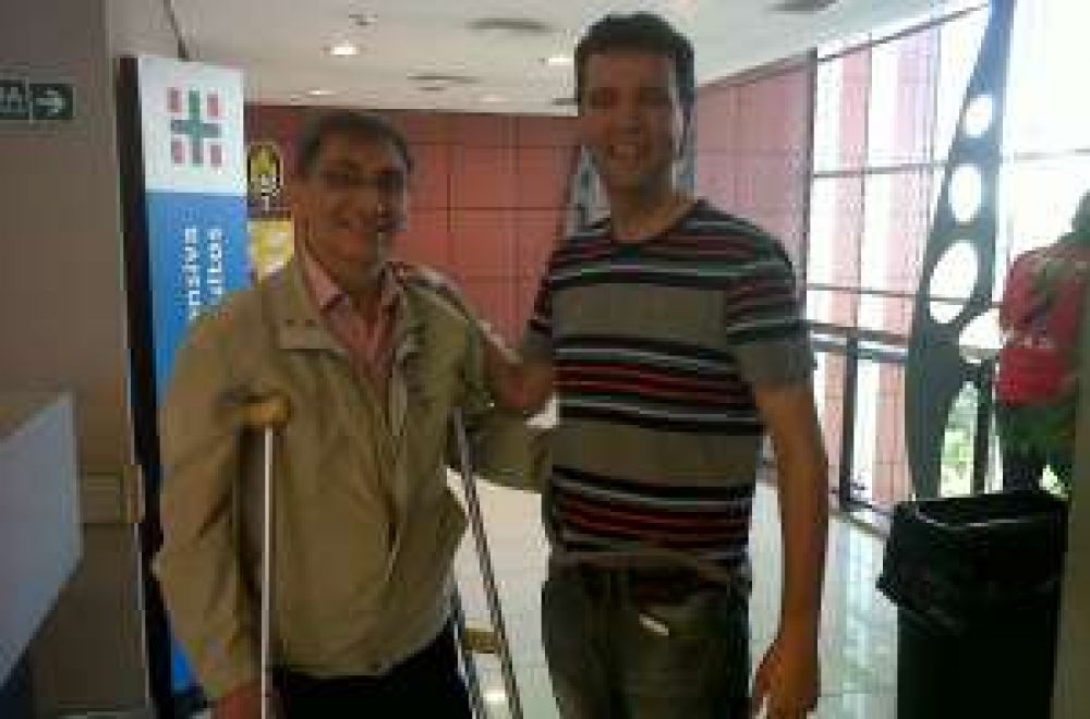 Antes de su cumplea�os, Gioja llor� con Tomas