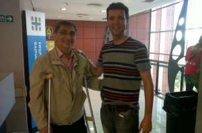 Antes de su cumplea�os, Gioja llor� con Tomas