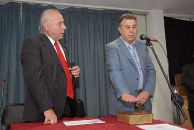Regueiro tom� juramento a nuevo secretario de Control de Gesti�n