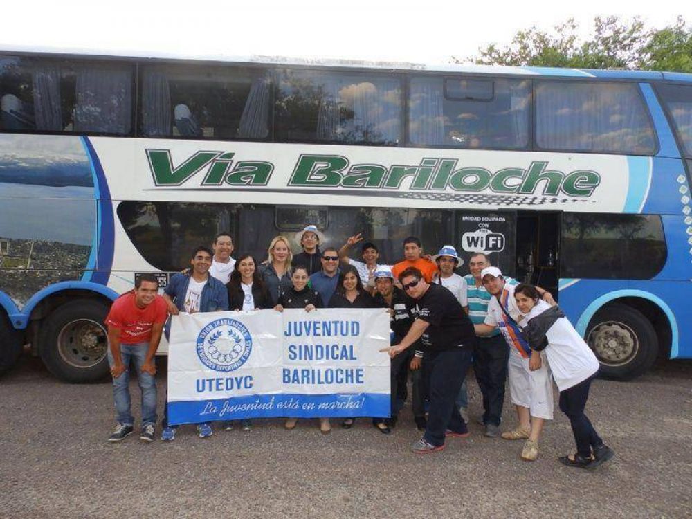Capacitaron a jvenes militantes gremiales de Bariloche en Crdoba