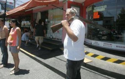 Conflicto policial: el d�a que estuvimos solos
