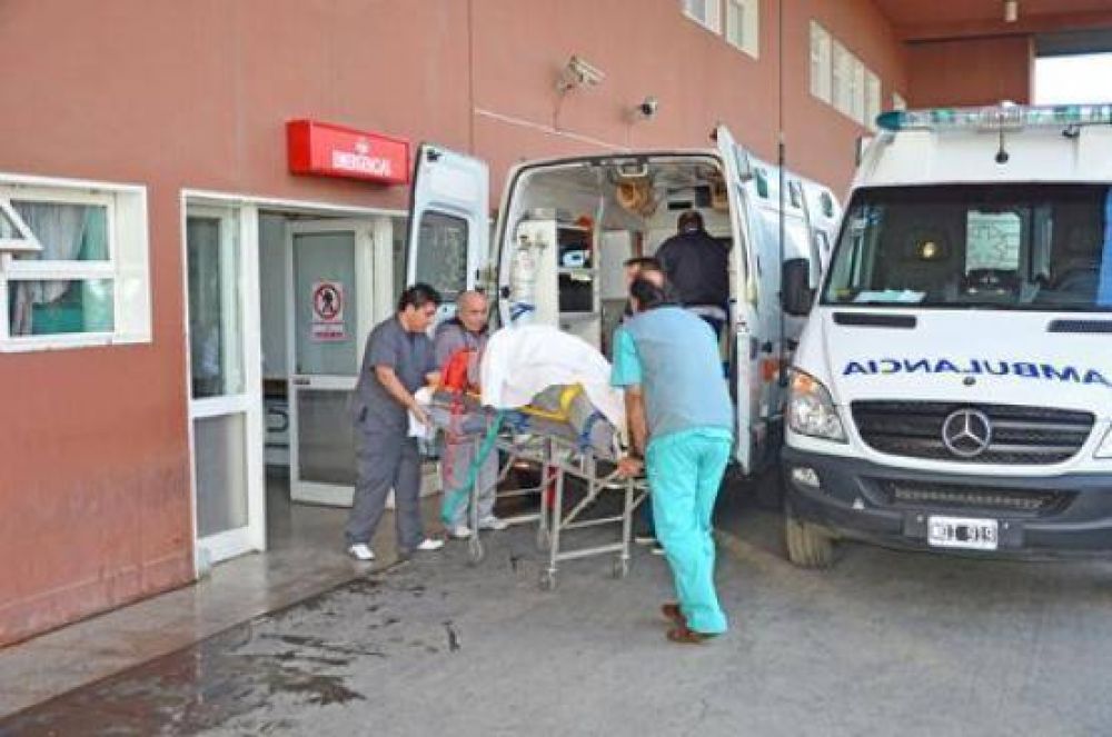 Un hombre result� herido en un vuelco sobre la Ruta N� 5