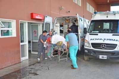 Un hombre result� herido en un vuelco sobre la Ruta N� 5
