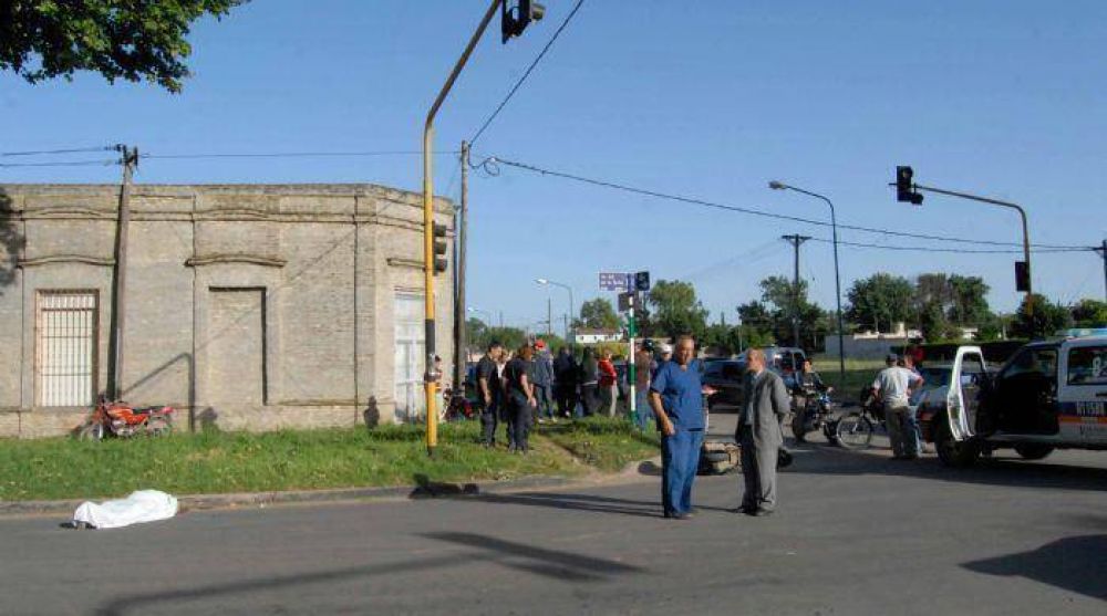 Falleci� un motociclista en un tr�gico choque en Jun�n