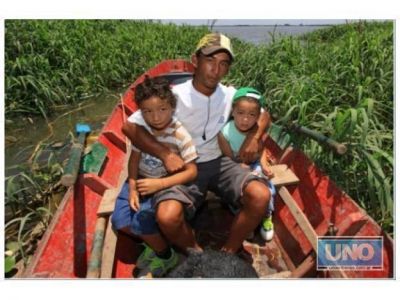 El pescador que sue�a poder vivir para siempre de su arte