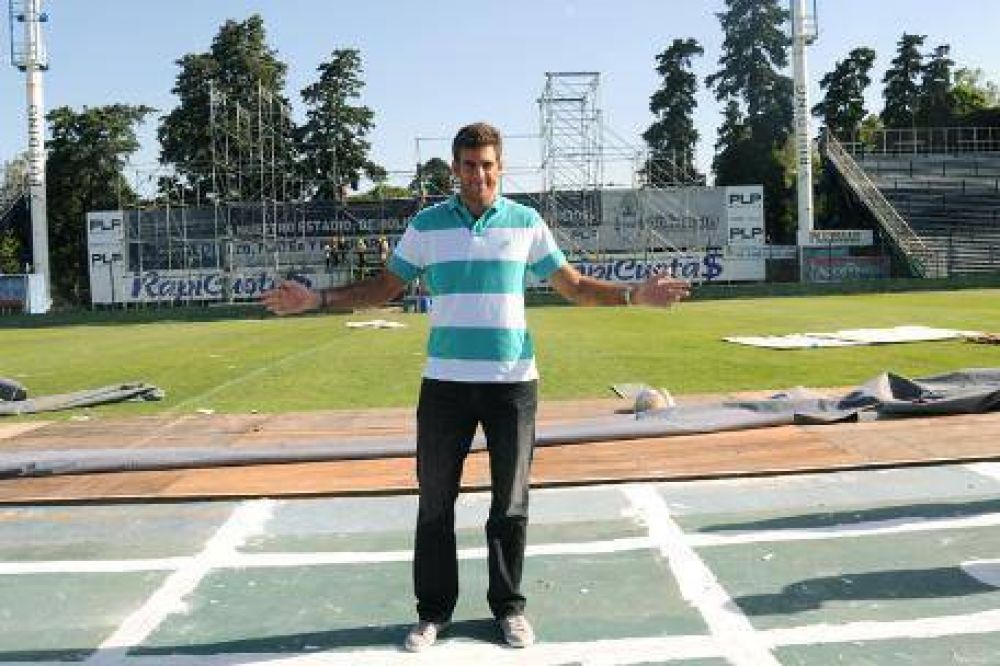 "Tengo una gran alegr�a de jugar en La Plata"
