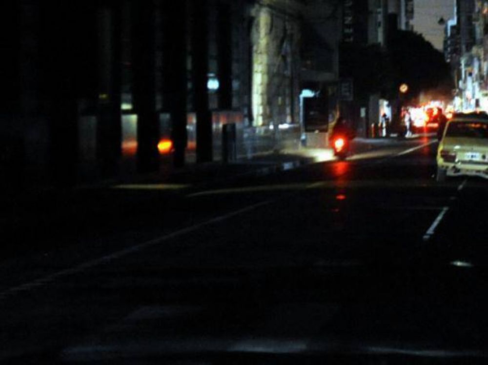 Otra vez hubo un corte de luz en el centro, que la EPE pudo controlar r�pidamente