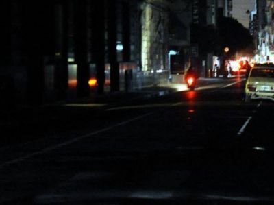 Otra vez hubo un corte de luz en el centro, que la EPE pudo controlar r�pidamente