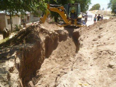 Un obrero qued� tapado por tierra y fue rescatado por sus compa�eros