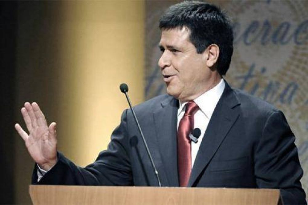 Cartes conf�a en que el Congreso paraguayo apruebe el ingreso de Venezuela al Mercosur