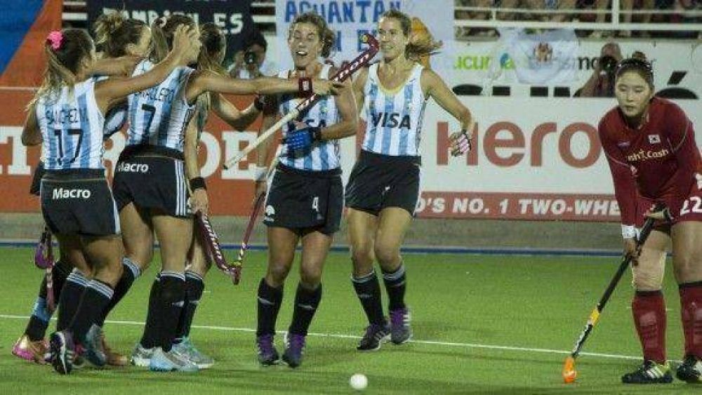 Las Leonas superaron a Corea y est�n en semifinales