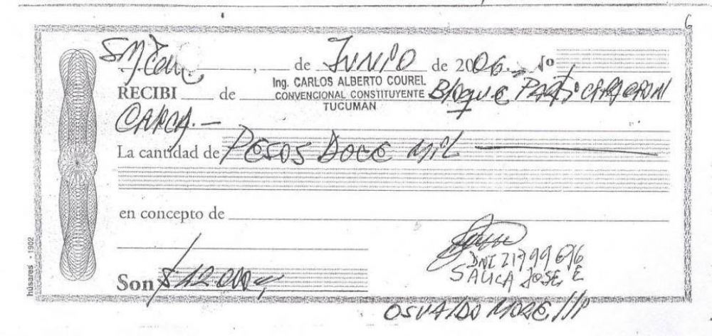 El chofer de Morelli recibi� $ 32.000 por su asesor�a en la reforma
