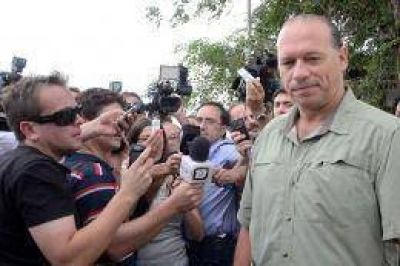 Berni lleg� a C�rdoba para reunirse con el gobernador De la Sota