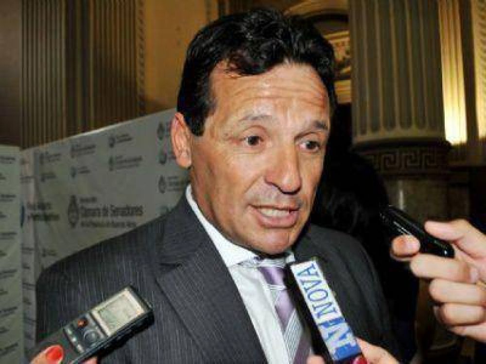 CURUCHET ASUMI� SU BANCA EN EL SENADO