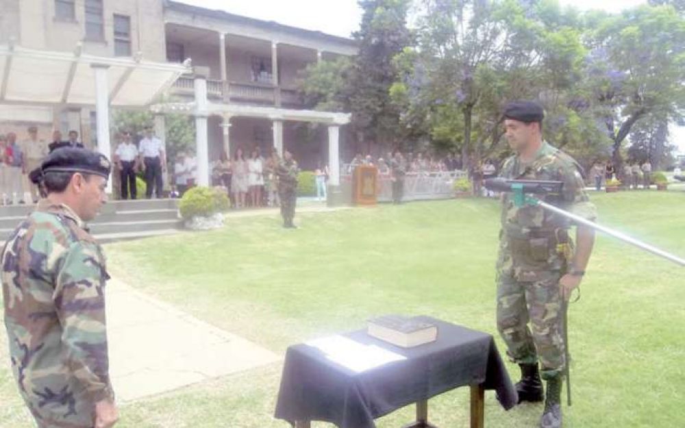 Pusieron en funciones al nuevo jefe del Batall�n