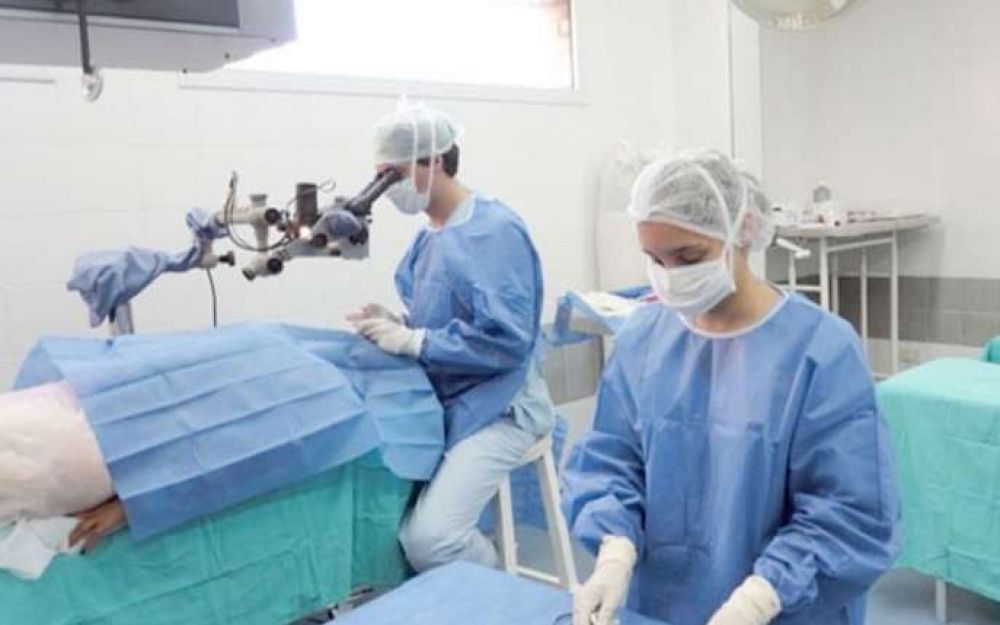 En el Hospital se efectuaron 40 cirug�as oftalmol�gicas