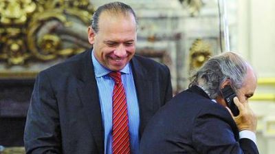 C�mo fue el primer d�a de la nueva ministra de Seguridad, apadrinada por Berni