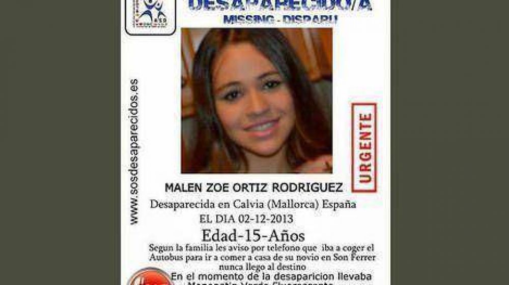 Desesperada b�squeda de una chica argentina en Espa�a