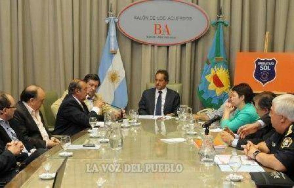 S�nchez particip� ayer de la presentaci�n del Operativo Sol