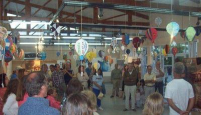 Inauguraron la muestra de globos aerost�ticos