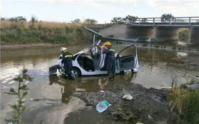 Dram�tico accidente en la ruta 205