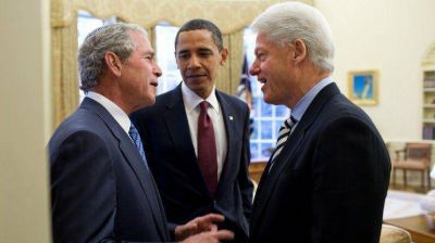 Obama, Bush y Clinton asistir�n juntos al funeral de Mandela