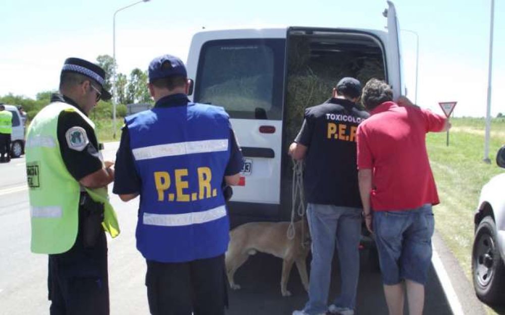 Importante operativo de control de tr�nsito