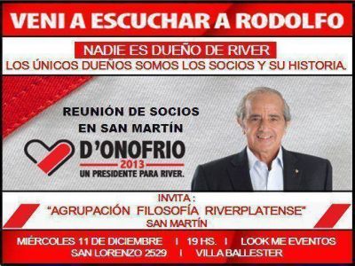 Rodolfo D�onofrio visita San Mart�n