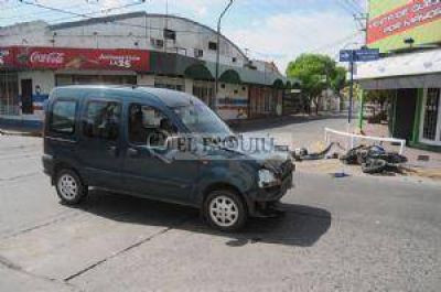 Motociclista santiague�o muri� al derrapar