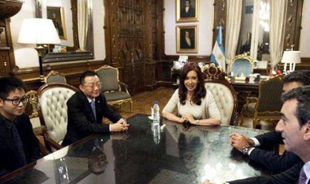 Argentina recibi a directivos de la empresa china CMEC por inversiones en el ferrocarril Belgrano Cargas