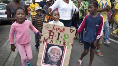 Sud�frica y el mundo lloran a Mandela