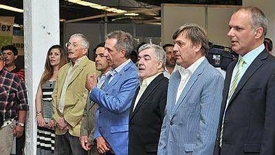 Buzzi y Das Neves juntos en la 78� Exposici�n Rural de Trelew
