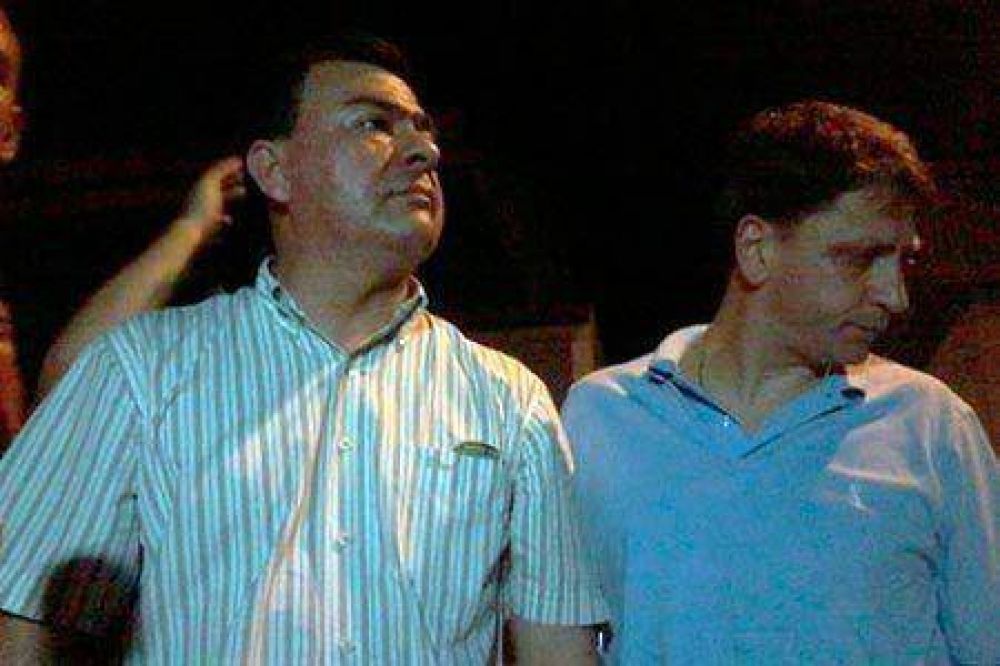 Sigue el conflicto, Churin y Pe�a no pudieron calmar a los agentes rebeldes