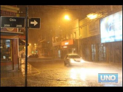 Rige la alerta meteorol�gico en Entre R�os