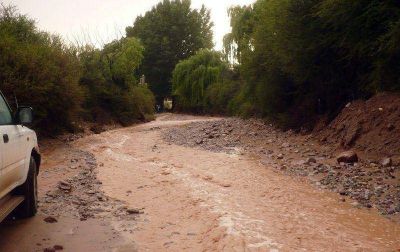 Intensa lluvia encendi� la alarma en Humahuaca