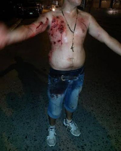 Una noche cargada de violencia