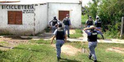 Logran recuperar bienes durante un allanamiento