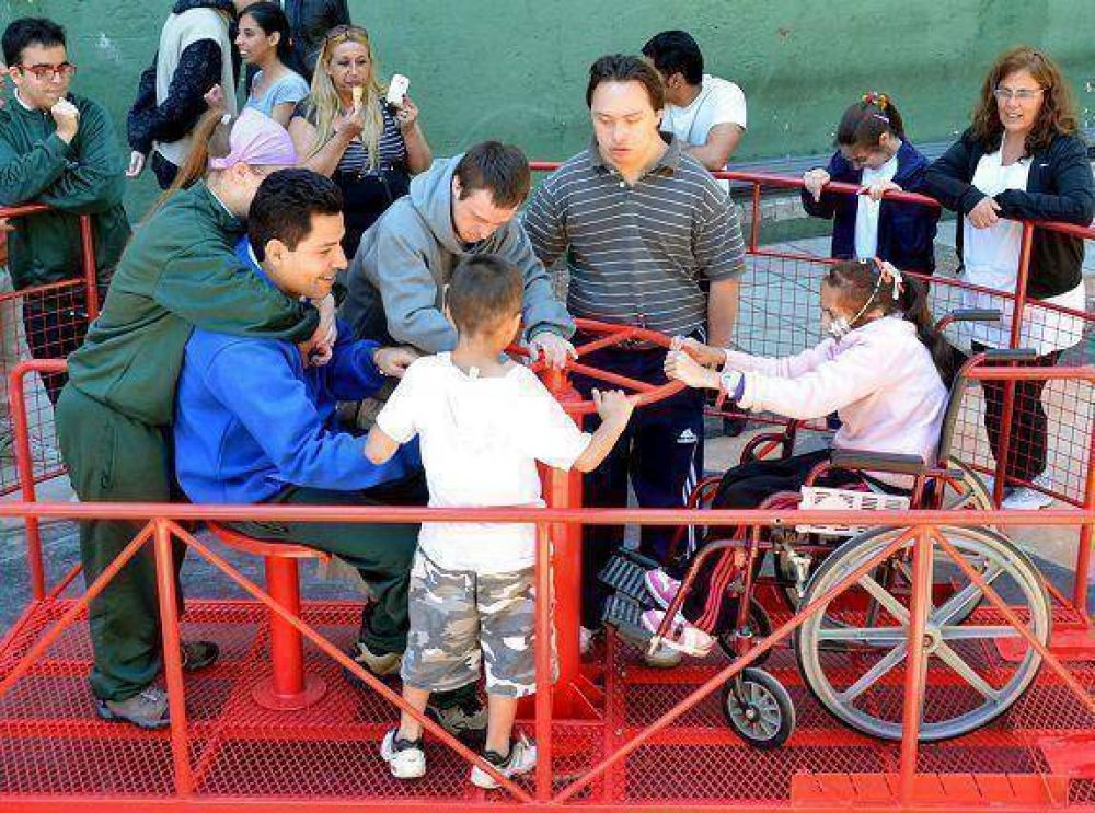 Buena participaci�n en la Semana de la Inclusi�n en General San Mart�n
