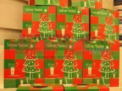 Las cajas navide�as ya est�n en los s�per