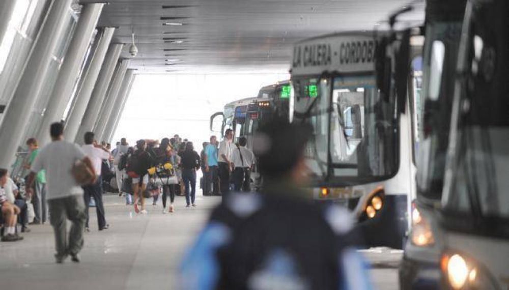 Circulan con normalidad los colectivos del transporte interurbano