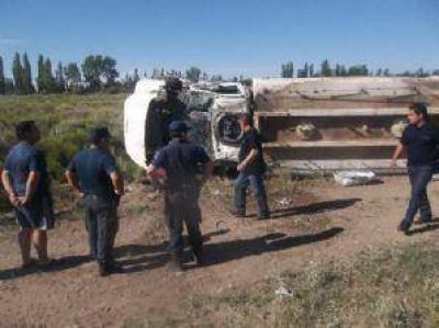Tr�gico choque en Catriel: un muerto