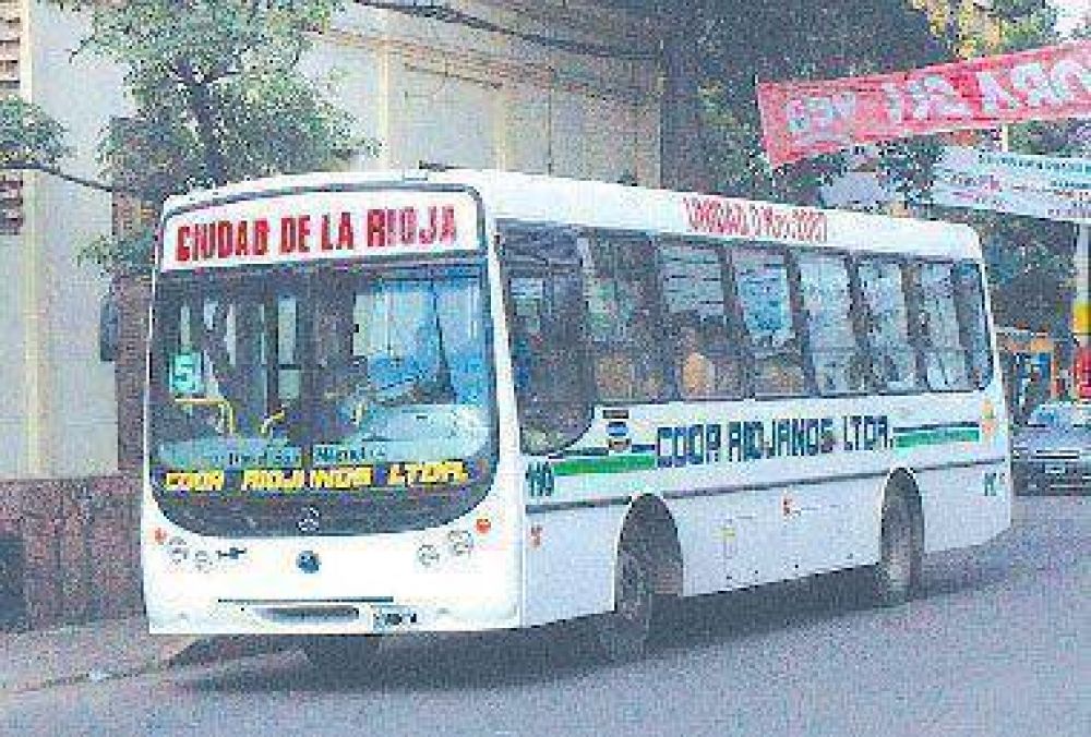 Hoy paran los choferes de colectivos de Riojanos