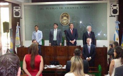 Macri y Sabatini celebraron 30 a�os de democracia en Vicente L�pez