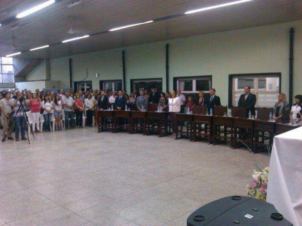 Juraron los concejales en un acto en la Sociedad Italiana
